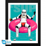 ORIGINAL STORMTROOPER - Kehystetty tuloste Pool Boy (30x40) x2