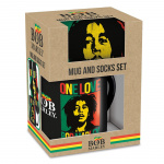 Pyramid International BOB MARLEY MUKI & SUKKASETTI - Iso-Britannian koko 3-8 / EU-koko 36-41 Pyramid International BOB MARLEY MUKI & SUKKASETTI - Iso-Britannian koko 3-8 / EU-koko 36-41