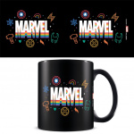 Pyramid International MARVEL PRIDE (LOGO SATEENKAARI) MUSTA MUKI