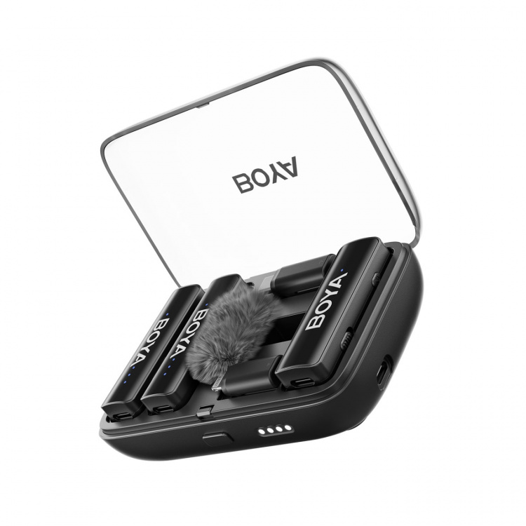 BOYA Mikrofoni BOYALINK V2.0 3.5mm Langaton X2 Järjestelmä Lightning USB-C