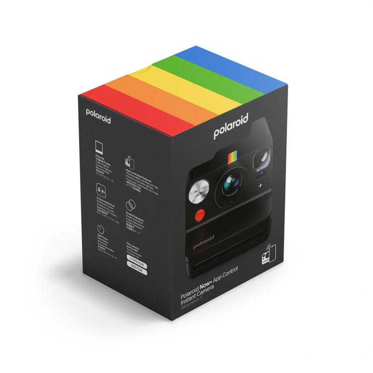 Polaroid Kamera Polaroid Now+ Generation 3 Musta Polaroid Kamera Polaroid Now+ Generation 3 Musta