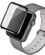 Wave 3D PMMA -näytönsuoja, Apple Watch 38 mm, musta Wave 3D PMMA -näytönsuoja, Apple Watch 38 mm, musta