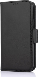 Wave Duo BookCase -suojakotelo, iPhone 13 mini, musta Wave Duo BookCase -suojakotelo, iPhone 13 mini, musta