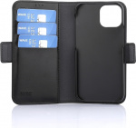 Wave Duo BookCase -suojakotelo, iPhone 13 mini, musta Wave Duo BookCase -suojakotelo, iPhone 13 mini, musta