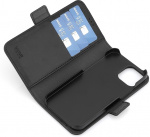 Wave Duo BookCase -suojakotelo, iPhone 13 mini, musta Wave Duo BookCase -suojakotelo, iPhone 13 mini, musta