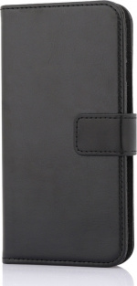 Wave Flap BookCase -suojakotelo, iPhone 13, musta Wave Flap BookCase -suojakotelo, iPhone 13, musta