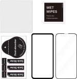 FoneKit Full Cover -panssarilasi, iPhone 13 / 13 Pro / 14, musta
