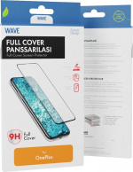 Wave Full Cover -panssarilasi, OnePlus 10T 5G, musta