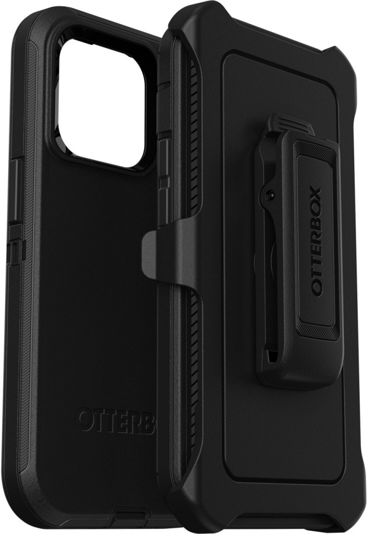 Otterbox Defender -suojakotelo, iPhone 14 Pro, musta