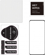 FoneKit Full Cover -panssarilasi, OnePlus 11, musta