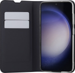 FoneKit BookCase -suojakotelo, Samsung Galaxy S23, musta