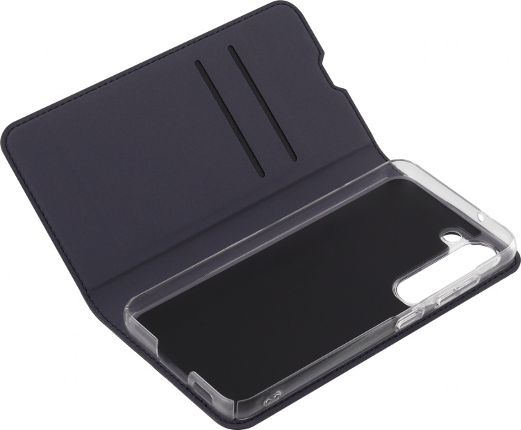 FoneKit BookCase -suojakotelo, Samsung Galaxy S23, musta