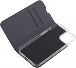 FoneKit BookCase -suojakotelo, iPhone 13, musta