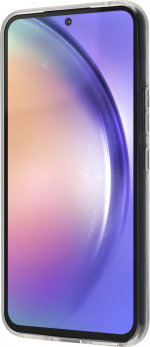 FoneKit silikonisuoja, Samsung Galaxy A54 5G, läpinäkyvä