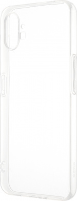 FoneKit silikonisuoja, Nothing Phone (1), läpinäkyvä FoneKit silikonisuoja, Nothing Phone (1), läpinäkyvä