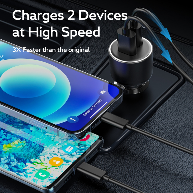 FoneKit Travel 100W -autolaturi