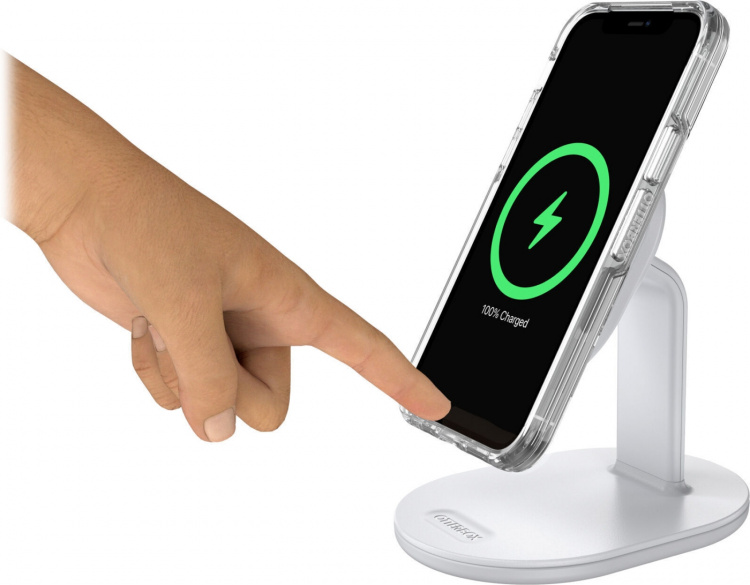 Otterbox MagSafe -langaton latauspöytäteline, valkoinen