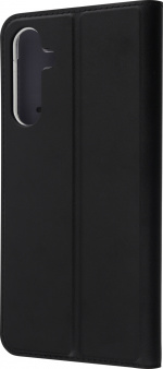 FoneKit BookCase -suojakotelo, Samsung Galaxy A25 5G, musta