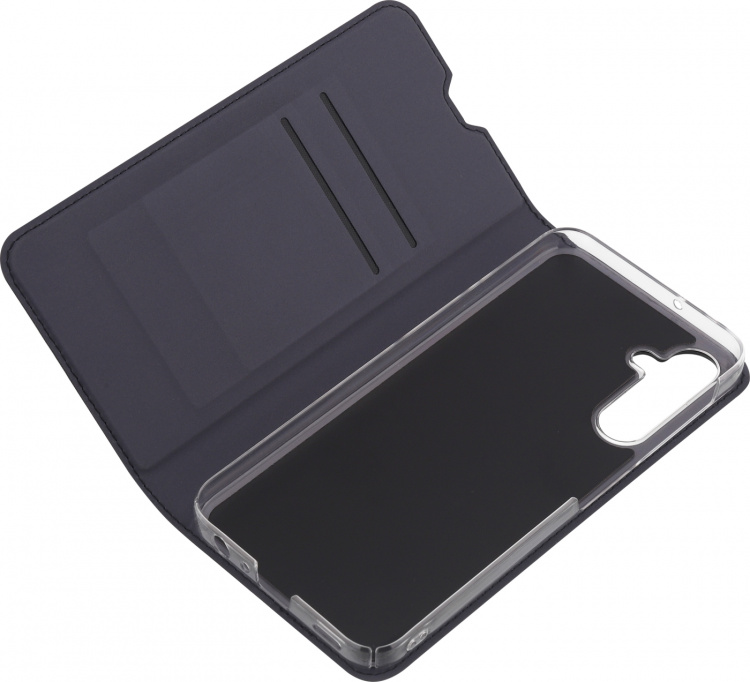 FoneKit BookCase -suojakotelo, Samsung Galaxy A25 5G, musta