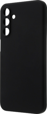 Wave Soft Touch Silikonisuoja, Samsung Galaxy A15, Musta