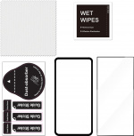 FoneKit Full Cover -panssarilasi, Samsung Galaxy S24 Ultra, musta