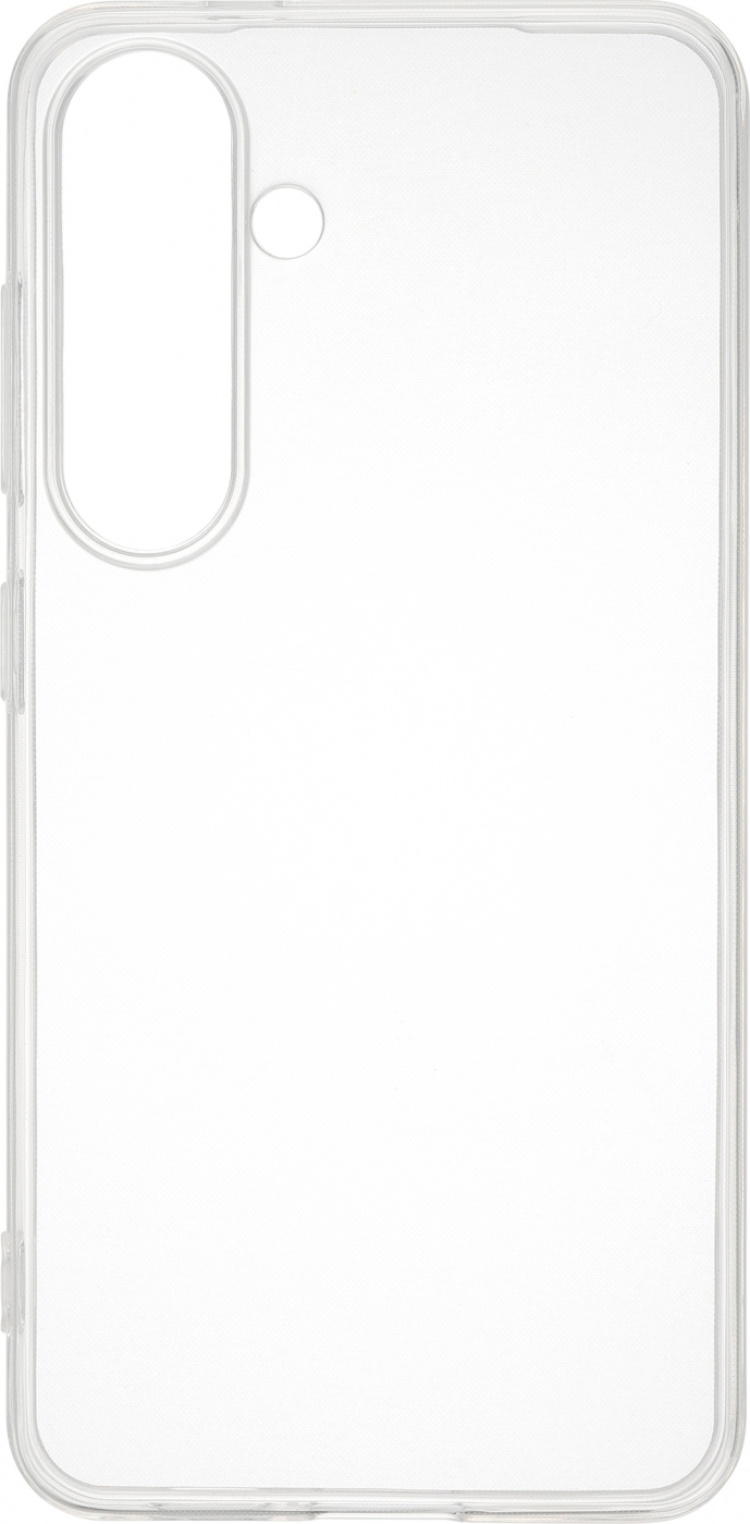 FoneKit silikonisuoja, Samsung Galaxy S24, läpinäkyvä