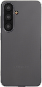 FoneKit silikonisuoja, Samsung Galaxy S24, läpinäkyvä