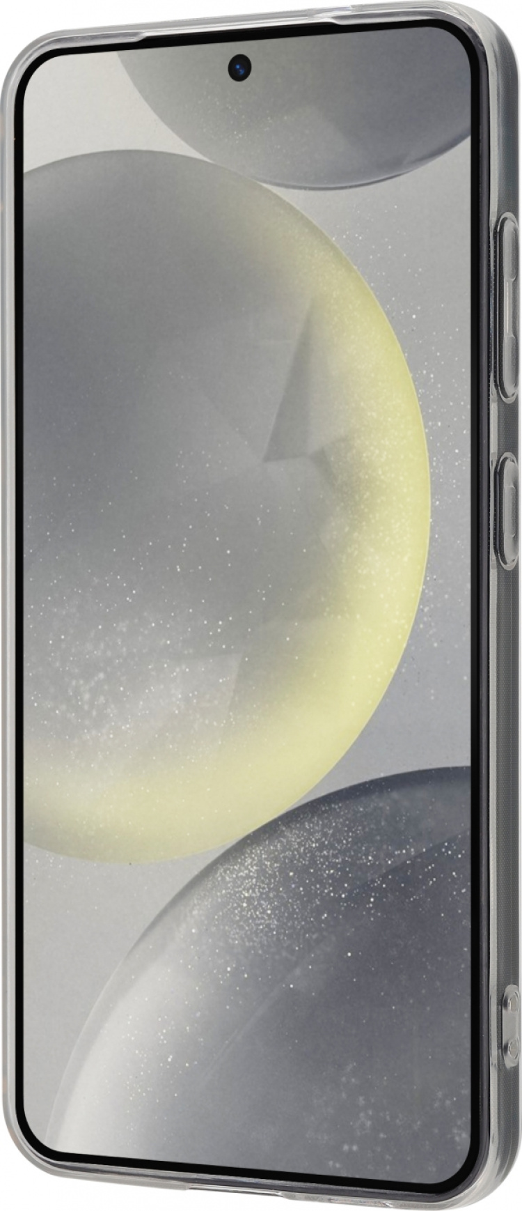 FoneKit silikonisuoja, Samsung Galaxy S24, läpinäkyvä