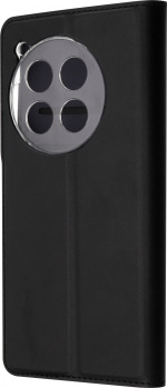 FoneKit BookCase -suojakotelo, OnePlus 12, musta