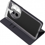 FoneKit BookCase -suojakotelo, OnePlus 12, musta