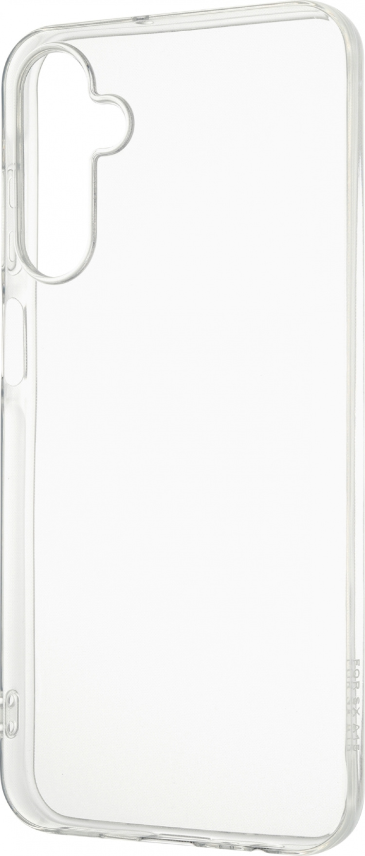 FoneKit silikonisuoja, Samsung Galaxy A15, läpinäkyvä