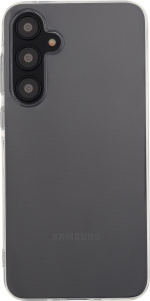 FoneKit silikonisuoja, Samsung Galaxy A35, läpinäkyvä