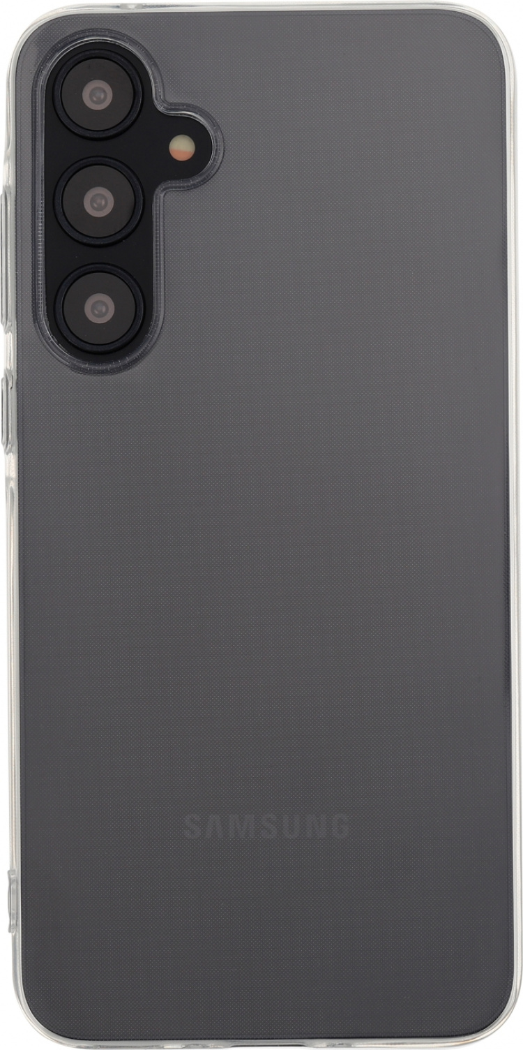 FoneKit silikonisuoja, Samsung Galaxy A35, läpinäkyvä