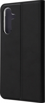 FoneKit BookCase -suojakotelo, Samsung Galaxy A55, musta