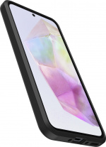 Otterbox React -suojakotelo, musta, Samsung Galaxy A35