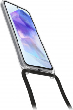 Otterbox React Necklace -suojakotelo hihnalla, kirkas, Samsung Galaxy A55