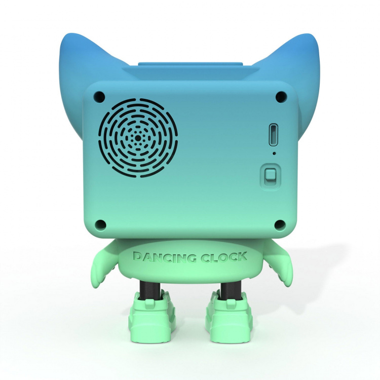 Mobility On Board Herätyskello Dancing Clock Sininen