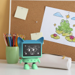 Mobility On Board Herätyskello Dancing Clock Sininen