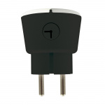 CAPiDi Turva-ajastin USB A+C 1-4 3.4A Musta