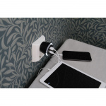 CAPiDi Turva-ajastin USB A+C 1-4 3.4A Musta