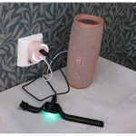 CAPiDi Turva-ajastin USB A+C 1-4 3.4A Pinkki