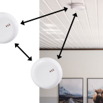 CAPiDi Palovaroitin 2-pack Valkoinen