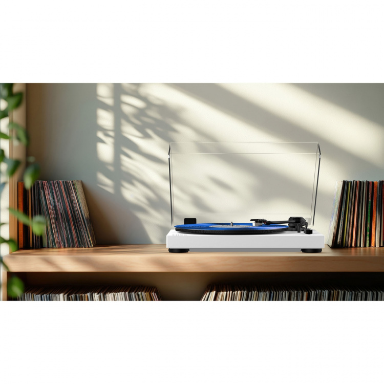 MIXX Vinyylilevysoitin Analog 5 Stereo Valkoinen