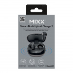 MIXX Kuulokke Hybrid Charge 2 In-Ear Tws Qi Langattomat Musta MIXX Kuulokke Hybrid Charge 2 In-Ear Tws Qi Langattomat Musta