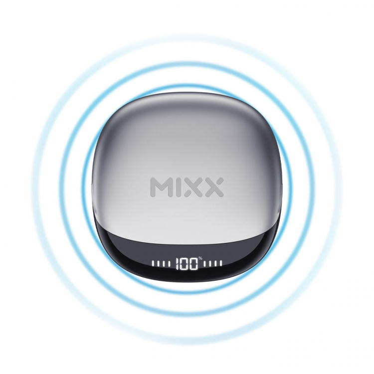 MIXX Kuuloke Mini Charge 2 In-Ear Tws Qi Langattomat Valkoinen