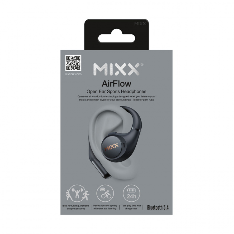 MIXX Kuulokke Airflow Ows Ear-Hook Sport