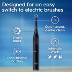 Oral B Eltandborste iO2 Series Duo Night Black / Calm Pink Oral B Eltandborste iO2 Series Duo Night Black / Calm Pink