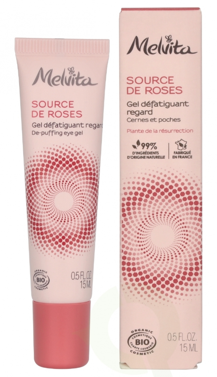 Melvita Source De Roses De-Puffing Eye Gel 15 ml