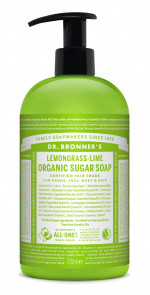 Dr. Bronner\'s Dr. Bronner\'s - Luomusokerisaippua Sitruunaruoho Lime 710 ml Dr. Bronner\'s Dr. Bronner\'s - Luomusokerisaippua Sitruunaruoho Lime 710 ml