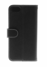 Insmat Exclusive Flip Case lompakkokotelo iPhone 6 / 6s / 7 / 8 / SE, musta Insmat Exclusive Flip Case lompakkokotelo iPhone 6 / 6s / 7 / 8 / SE, musta